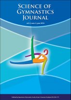 Science of Gymnastics Journal cover
